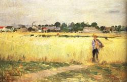  In the Wheatfields at Gennevilliers